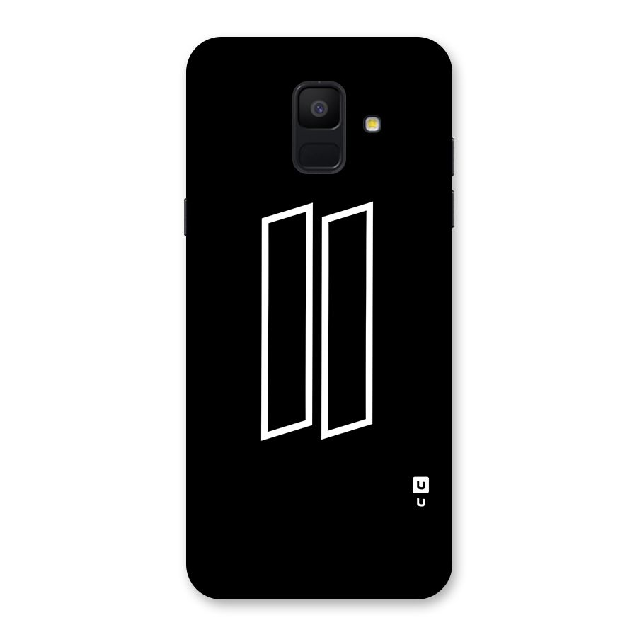 Minimal Slant Rectangles Back Case for Galaxy A6 (2018)