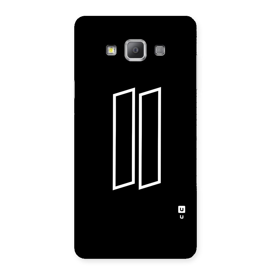 Minimal Slant Rectangles Back Case for Galaxy A7