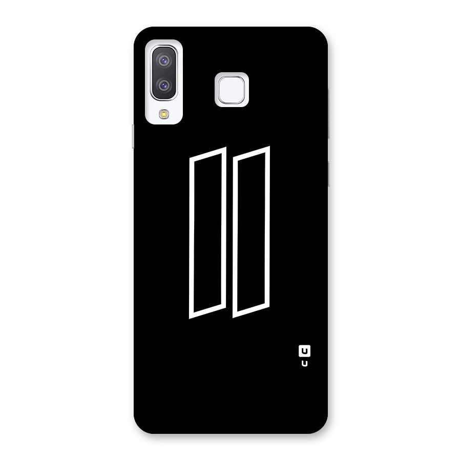 Minimal Slant Rectangles Back Case for Galaxy A8 Star