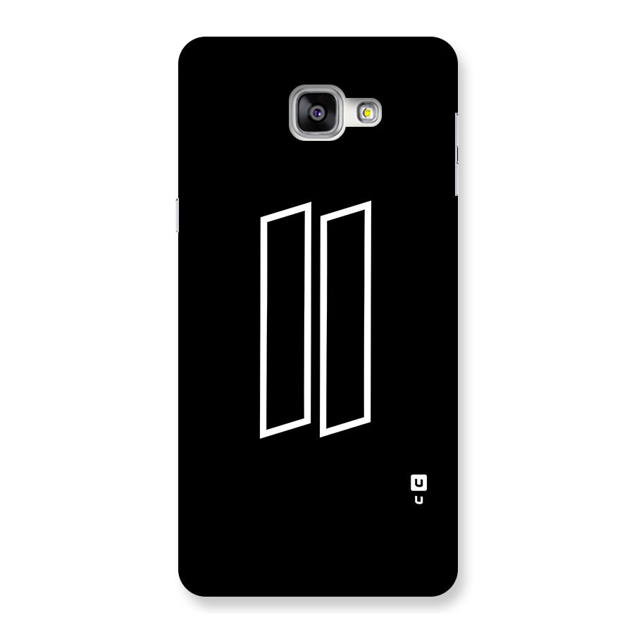 Minimal Slant Rectangles Back Case for Galaxy A9