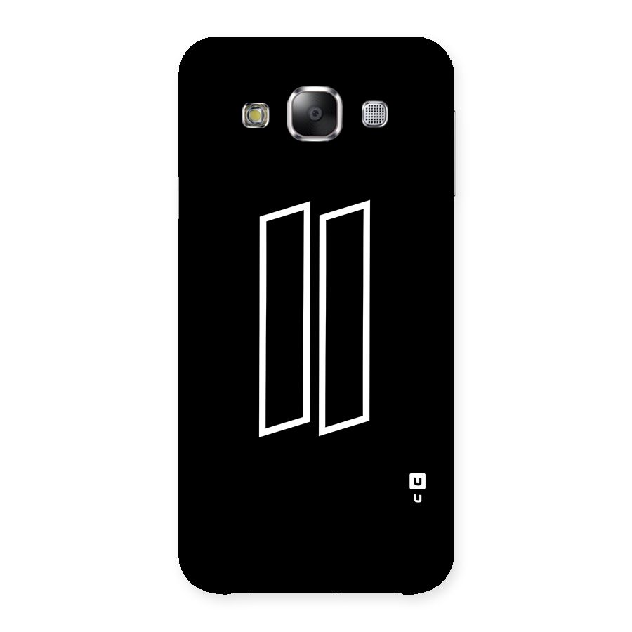 Minimal Slant Rectangles Back Case for Galaxy E5