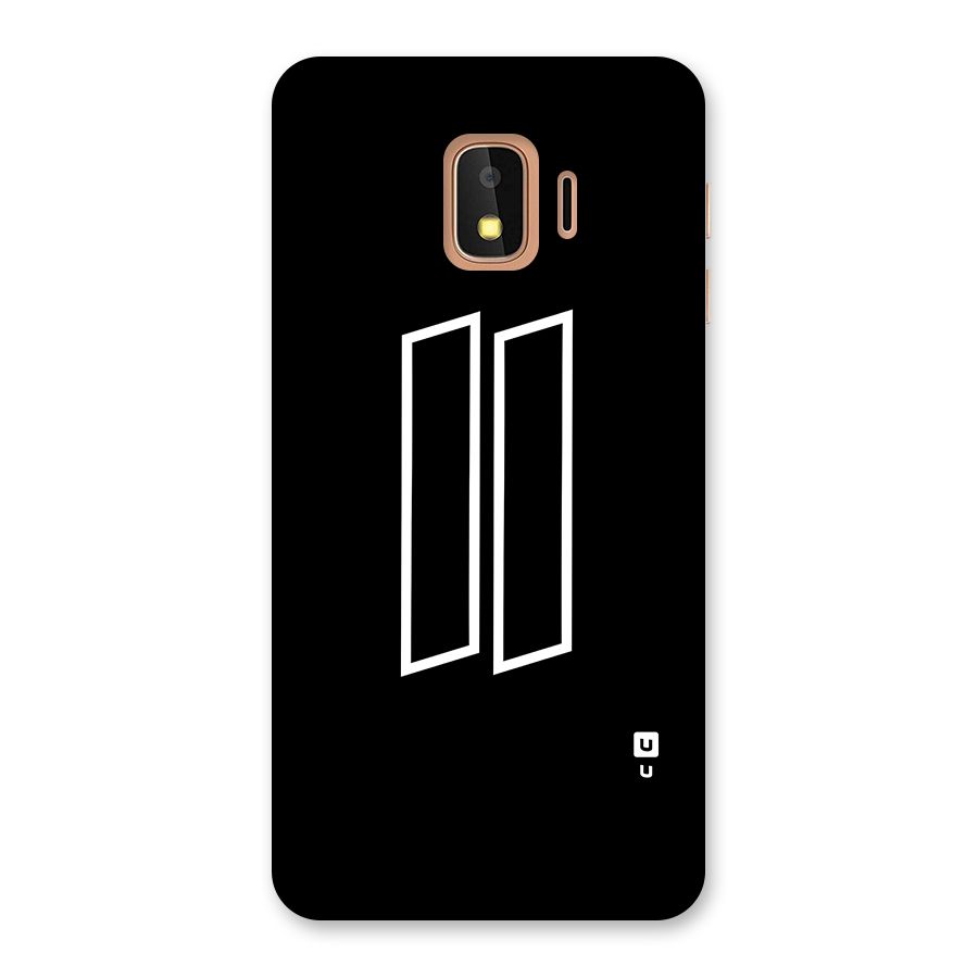 Minimal Slant Rectangles Back Case for Galaxy J2 Core
