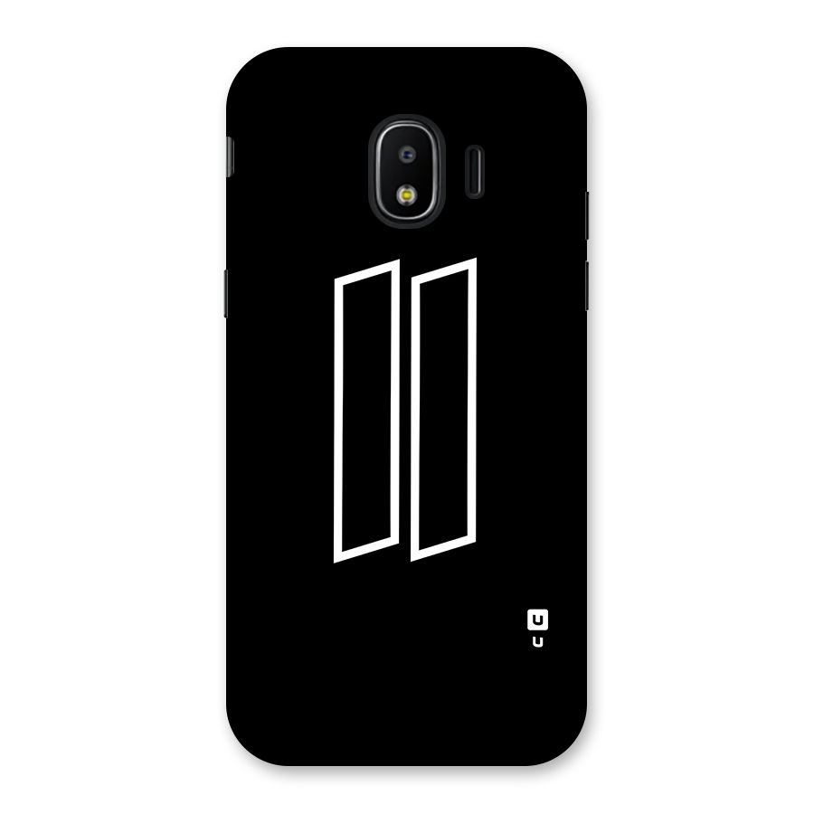 Minimal Slant Rectangles Back Case for Galaxy J2 Pro 2018