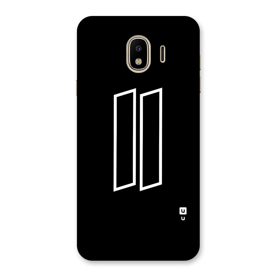 Minimal Slant Rectangles Back Case for Galaxy J4