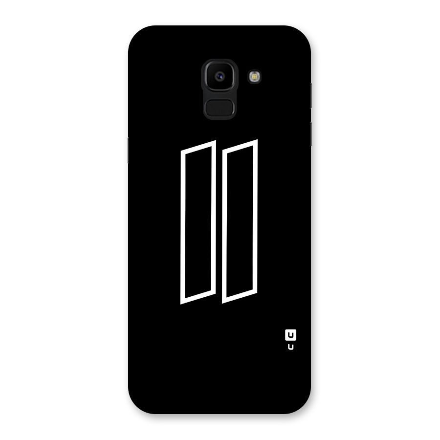 Minimal Slant Rectangles Back Case for Galaxy J6