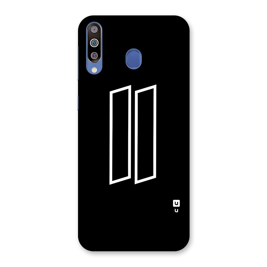 Minimal Slant Rectangles Back Case for Galaxy M30