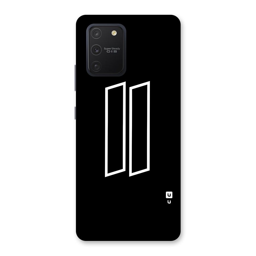 Minimal Slant Rectangles Back Case for Galaxy S10 Lite