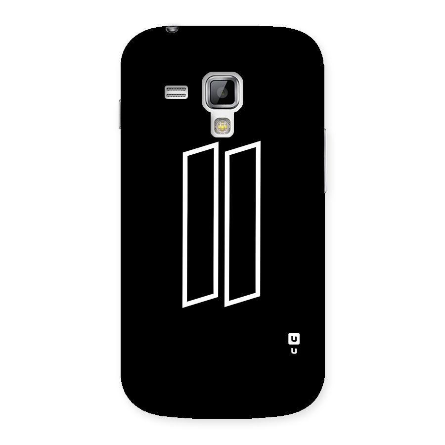 Minimal Slant Rectangles Back Case for Galaxy S Duos