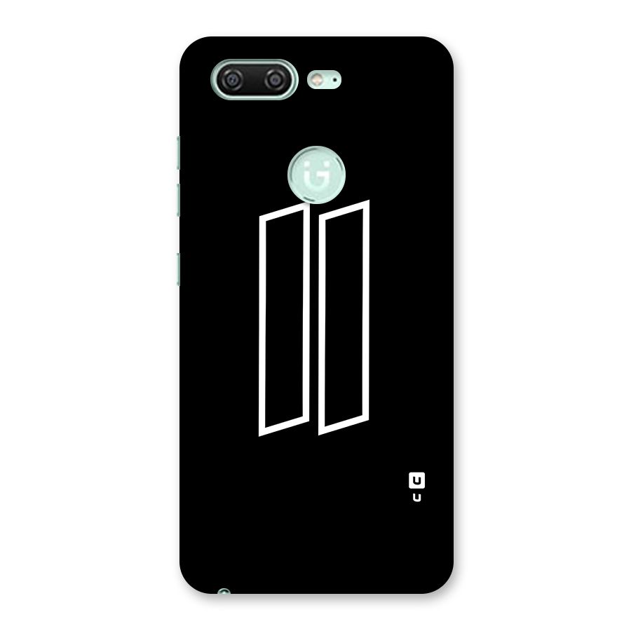 Minimal Slant Rectangles Back Case for Gionee S10