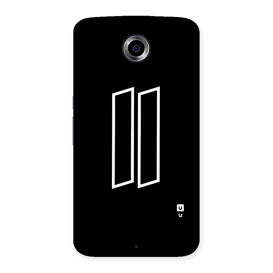Minimal Slant Rectangles Back Case for Google Nexus 6