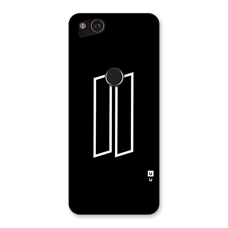Minimal Slant Rectangles Back Case for Google Pixel 2