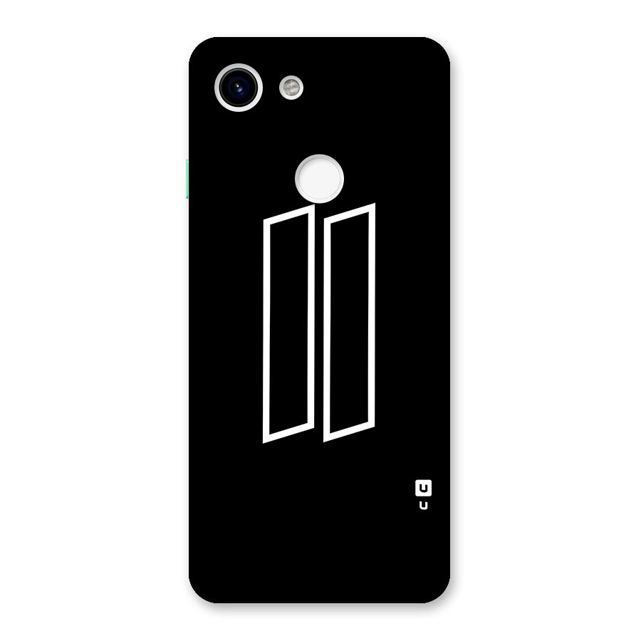 Minimal Slant Rectangles Back Case for Google Pixel 3
