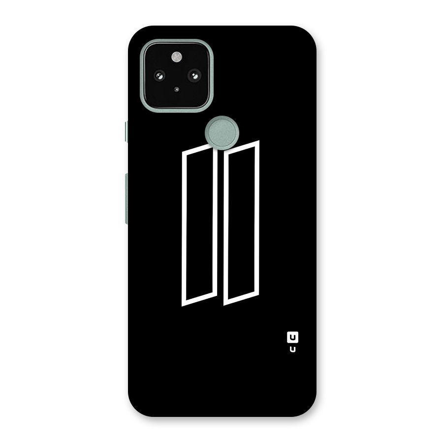Minimal Slant Rectangles Back Case for Google Pixel 5