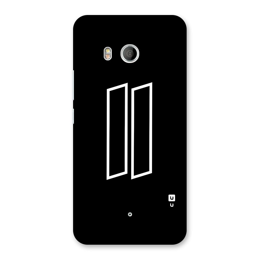 Minimal Slant Rectangles Back Case for HTC U11
