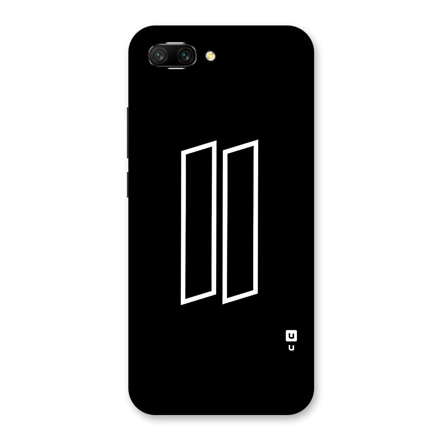 Minimal Slant Rectangles Back Case for Honor 10