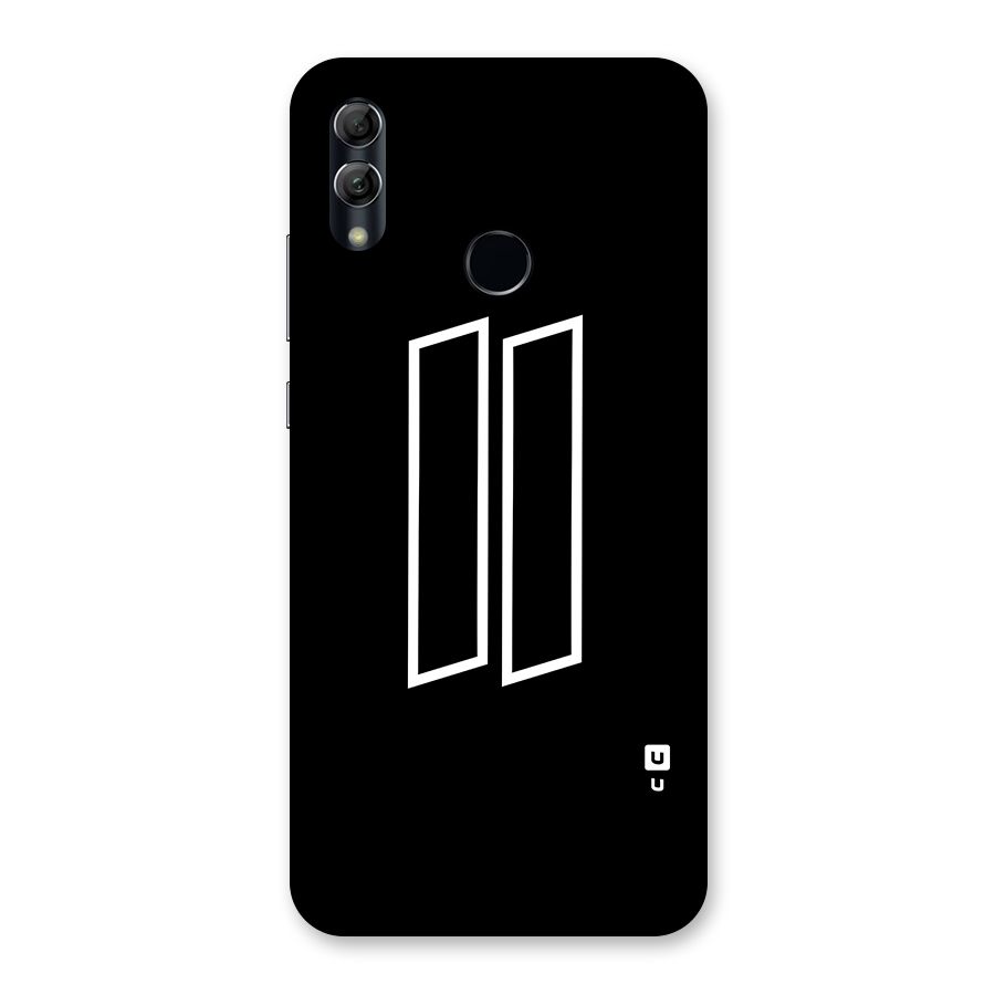 Minimal Slant Rectangles Back Case for Honor 10 Lite