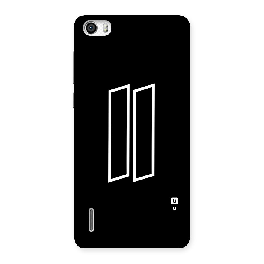 Minimal Slant Rectangles Back Case for Honor 6