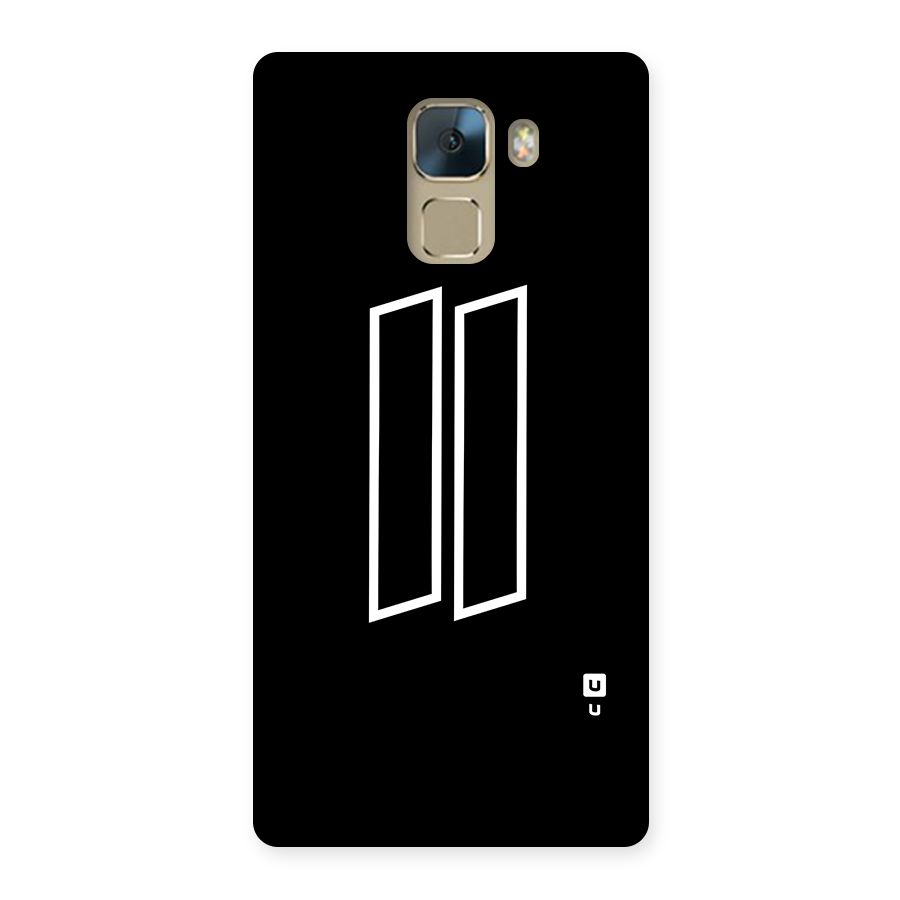 Minimal Slant Rectangles Back Case for Honor 7