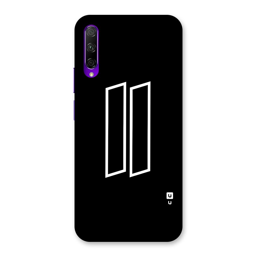 Minimal Slant Rectangles Back Case for Honor 9X Pro
