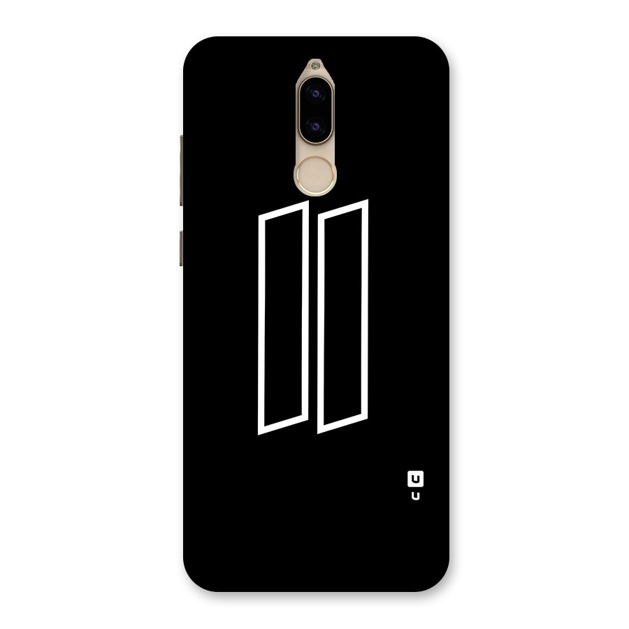 Minimal Slant Rectangles Back Case for Honor 9i