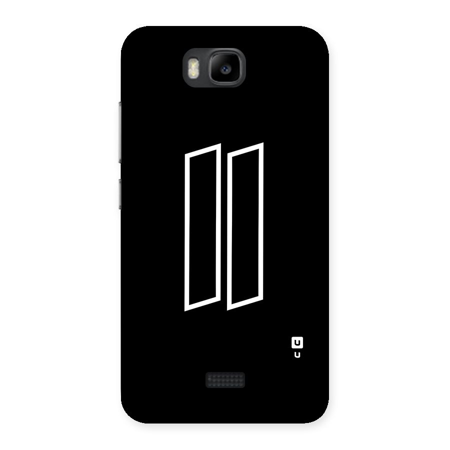 Minimal Slant Rectangles Back Case for Honor Bee