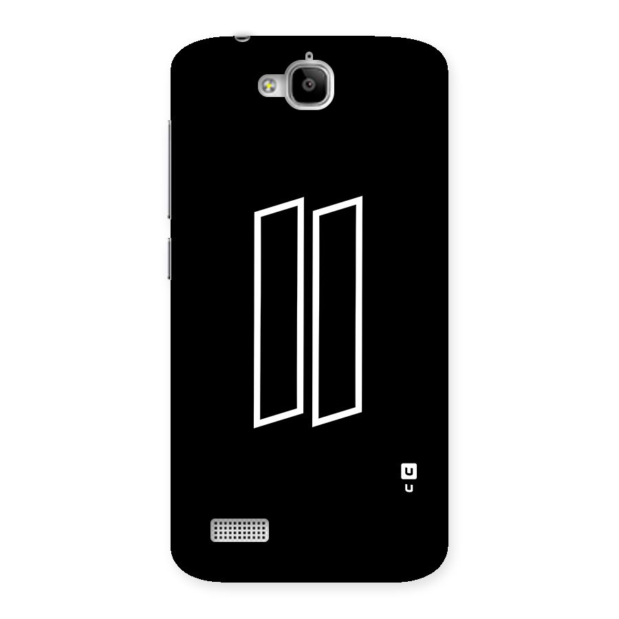 Minimal Slant Rectangles Back Case for Honor Holly