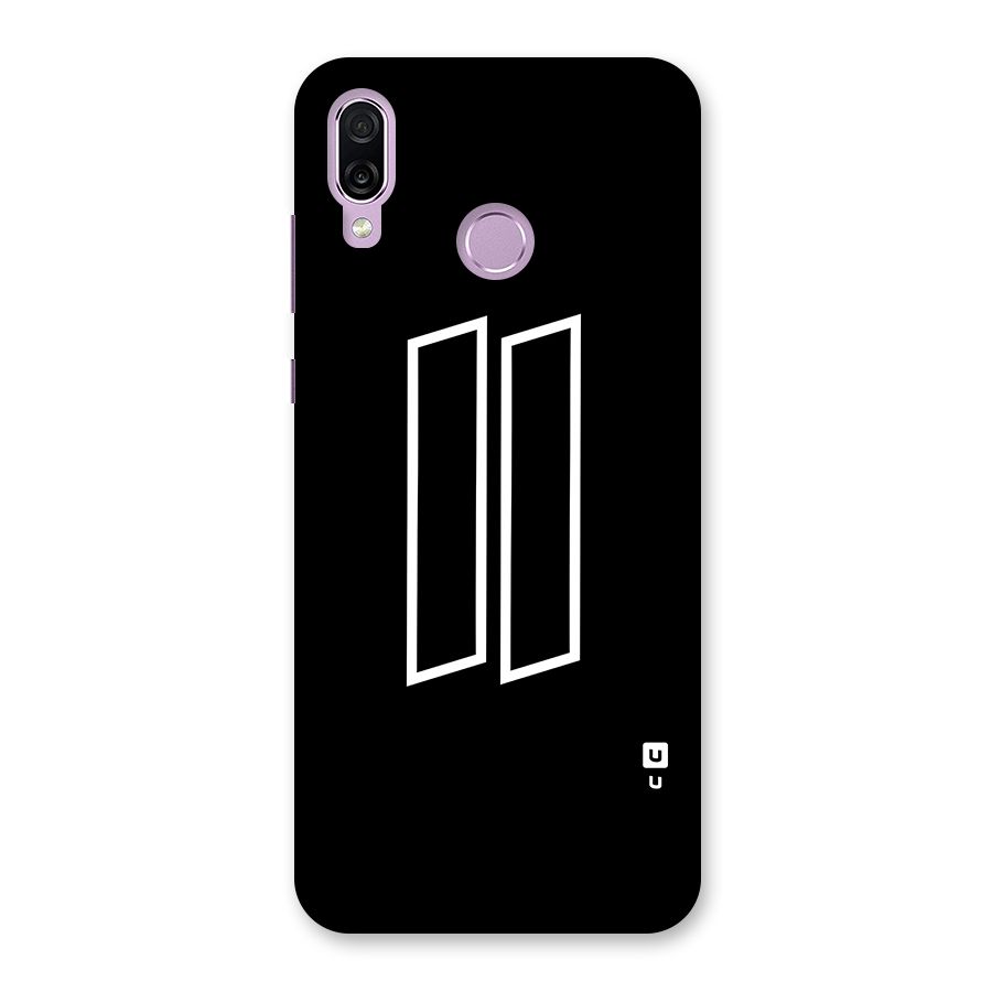 Minimal Slant Rectangles Back Case for Honor Play