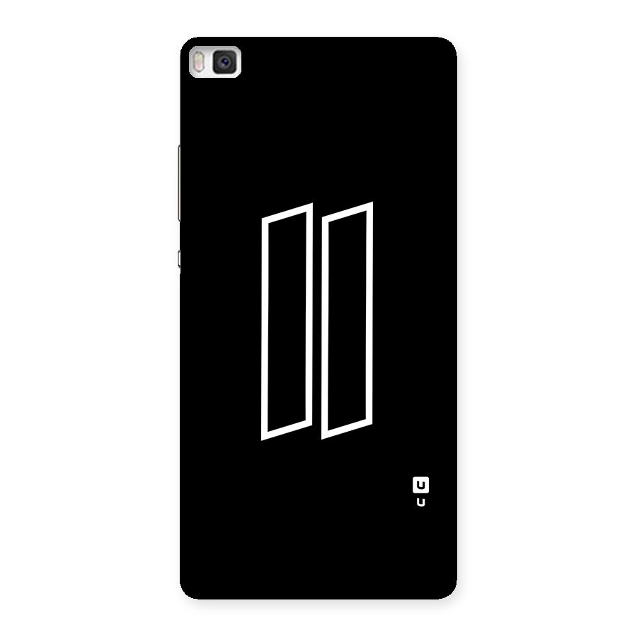 Minimal Slant Rectangles Back Case for Huawei P8