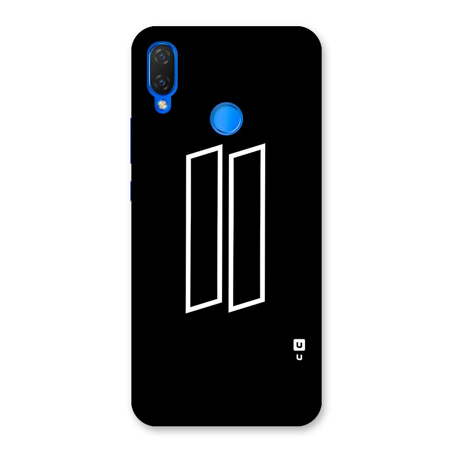 Minimal Slant Rectangles Back Case for Huawei P Smart+