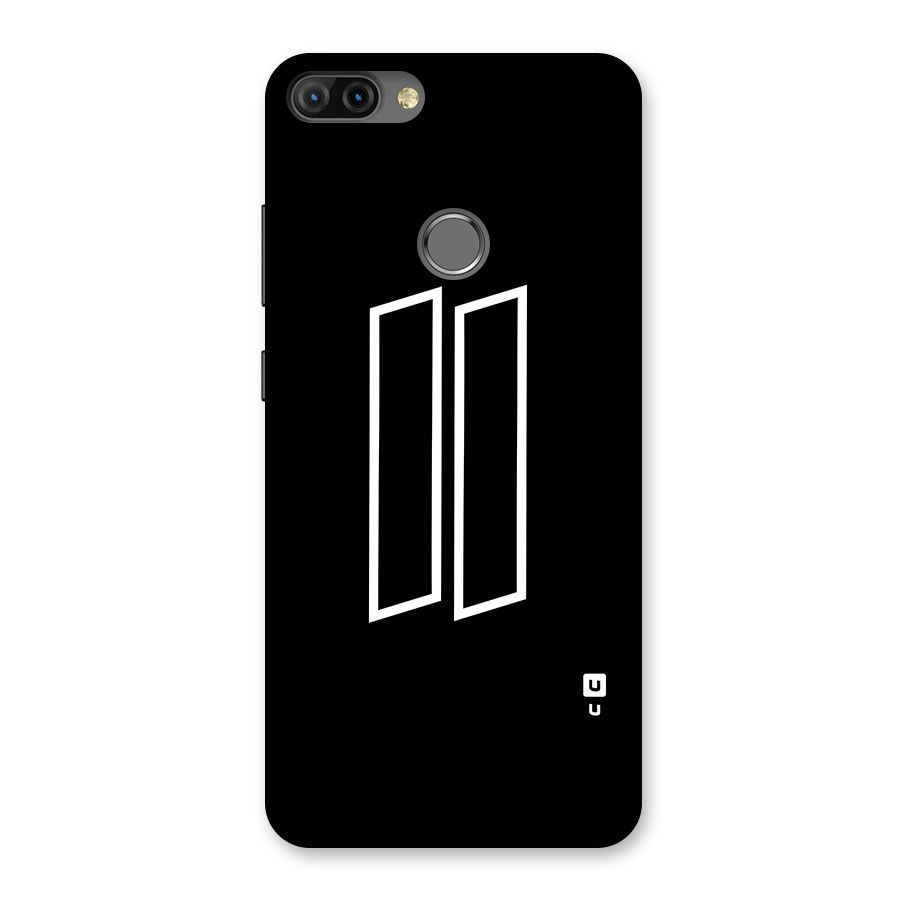 Minimal Slant Rectangles Back Case for Infinix Hot 6 Pro