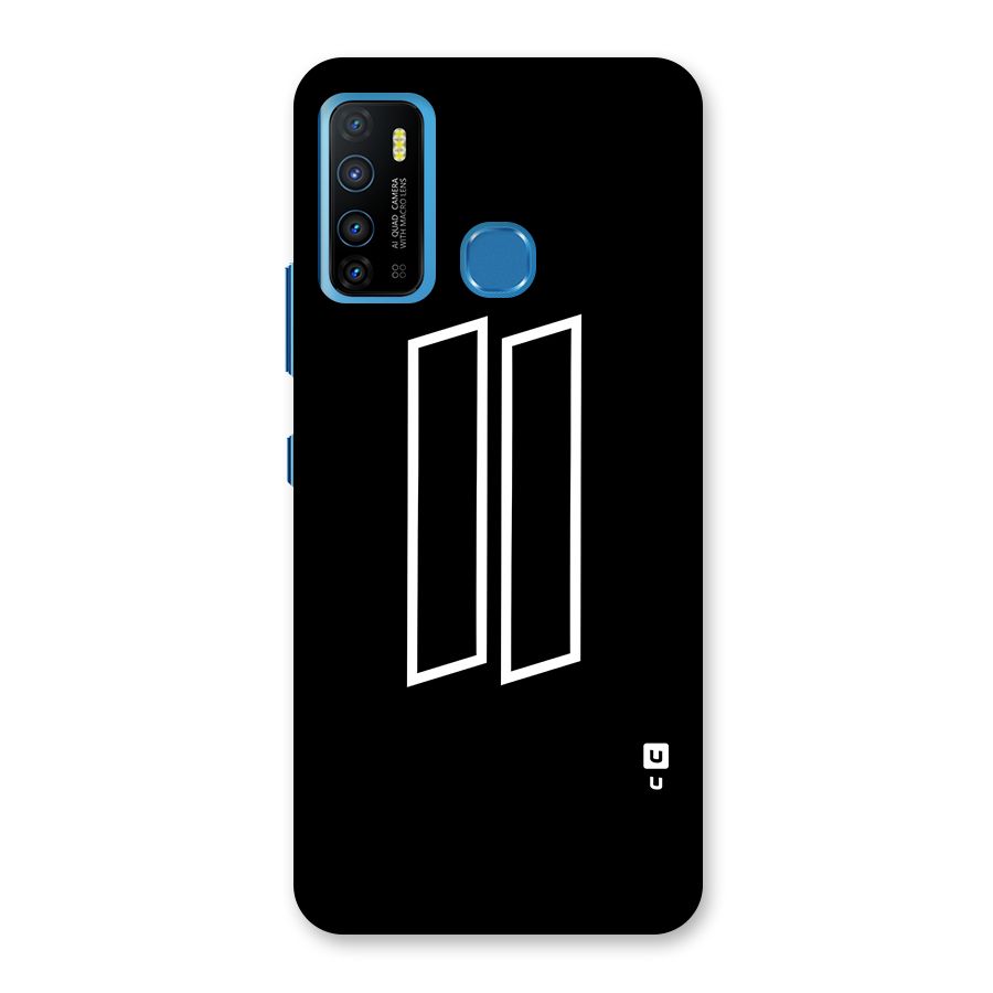 Minimal Slant Rectangles Back Case for Infinix Hot 9