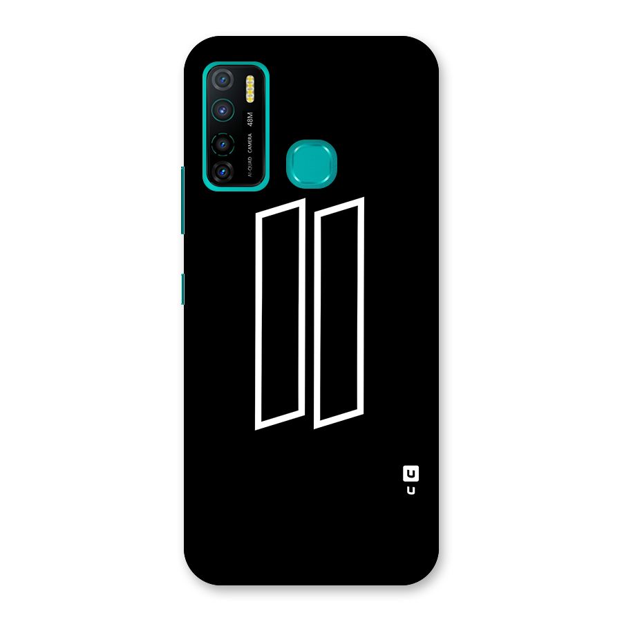 Minimal Slant Rectangles Back Case for Infinix Hot 9 Pro