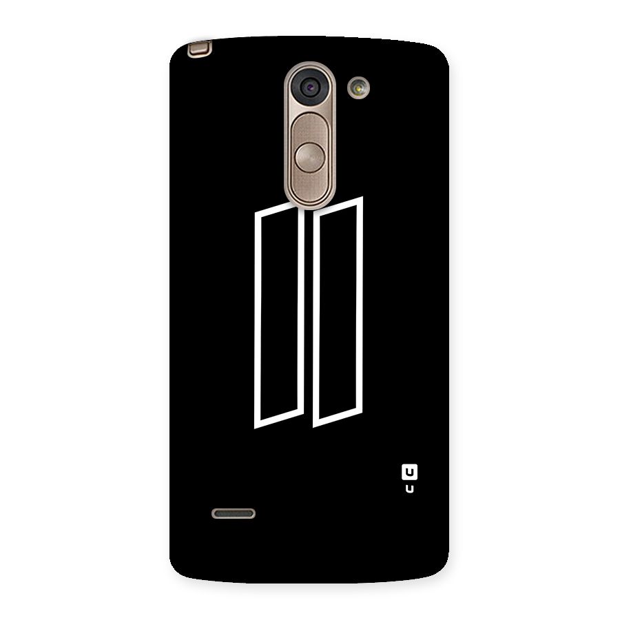 Minimal Slant Rectangles Back Case for LG G3 Stylus
