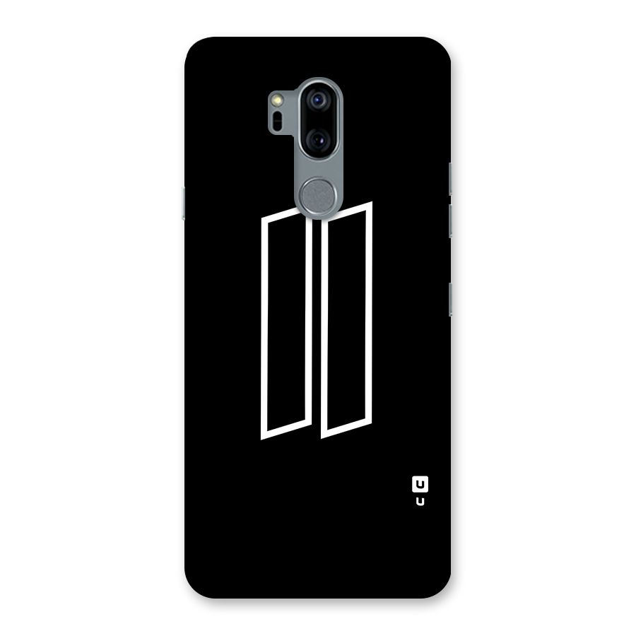 Minimal Slant Rectangles Back Case for LG G7