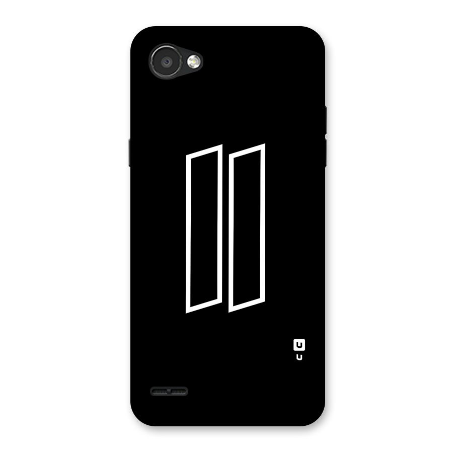 Minimal Slant Rectangles Back Case for LG Q6