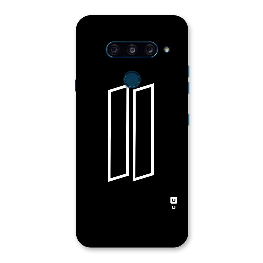 Minimal Slant Rectangles Back Case for LG  V40 ThinQ