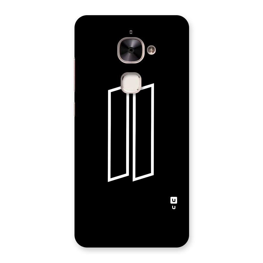 Minimal Slant Rectangles Back Case for Le 2