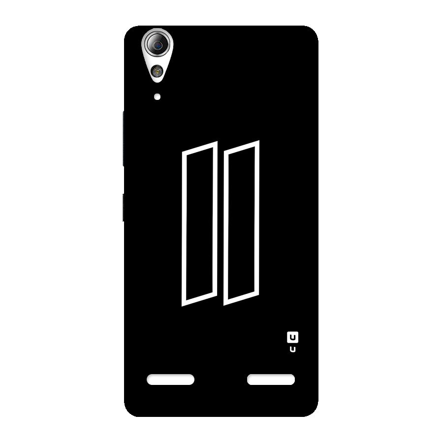 Minimal Slant Rectangles Back Case for Lenovo A6000 Plus