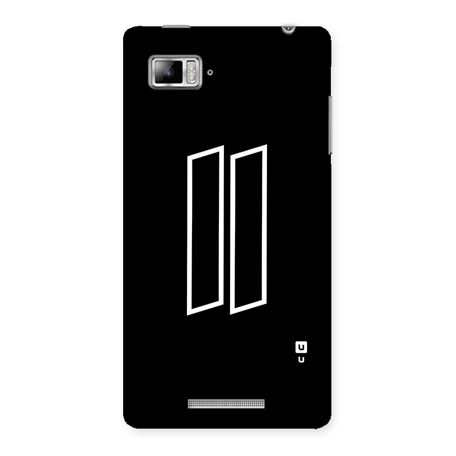 Minimal Slant Rectangles Back Case for Lenovo Vibe Z K910