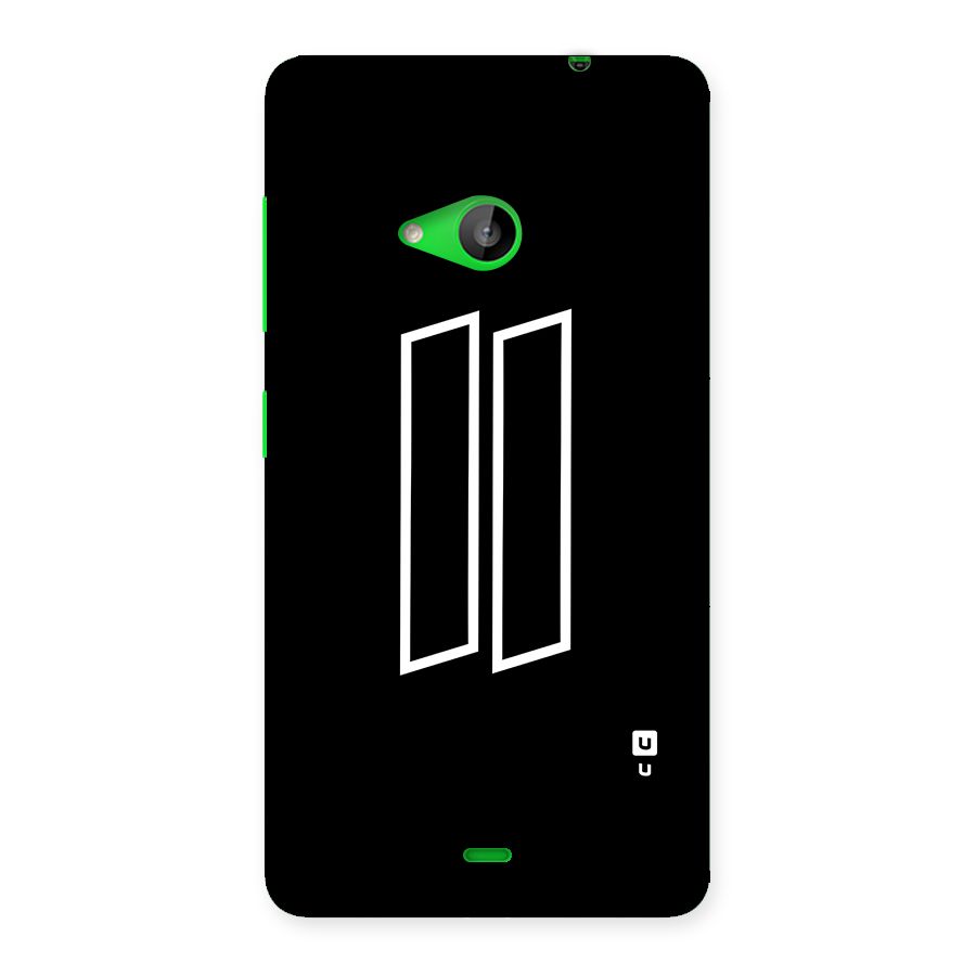 Minimal Slant Rectangles Back Case for Lumia 535