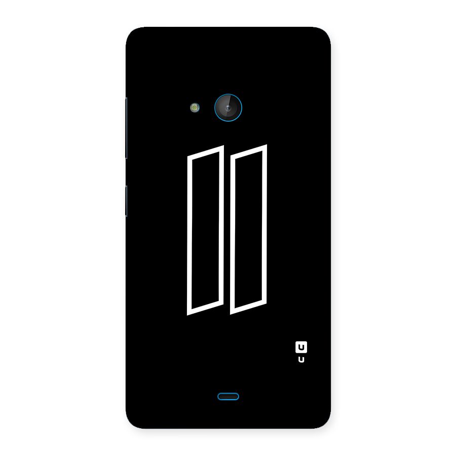 Minimal Slant Rectangles Back Case for Lumia 540