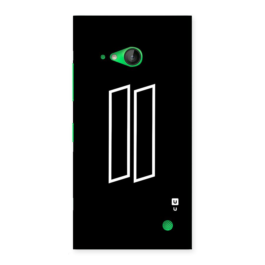 Minimal Slant Rectangles Back Case for Lumia 730