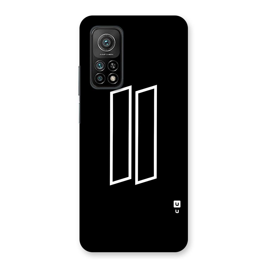 Minimal Slant Rectangles Back Case for Mi 10T 5G