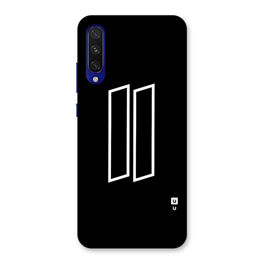 Minimal Slant Rectangles Back Case for Mi A3