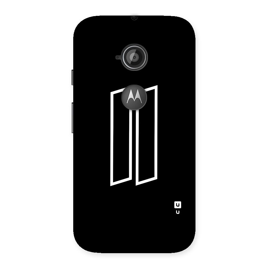 Minimal Slant Rectangles Back Case for Moto E 2nd Gen