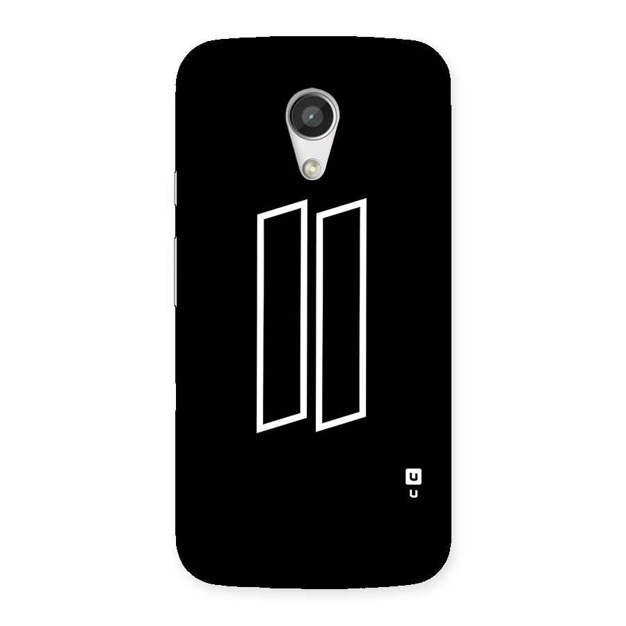 Minimal Slant Rectangles Back Case for Moto G 2nd Gen