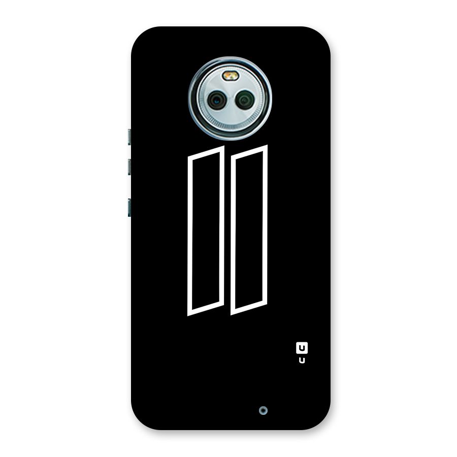 Minimal Slant Rectangles Back Case for Moto X4