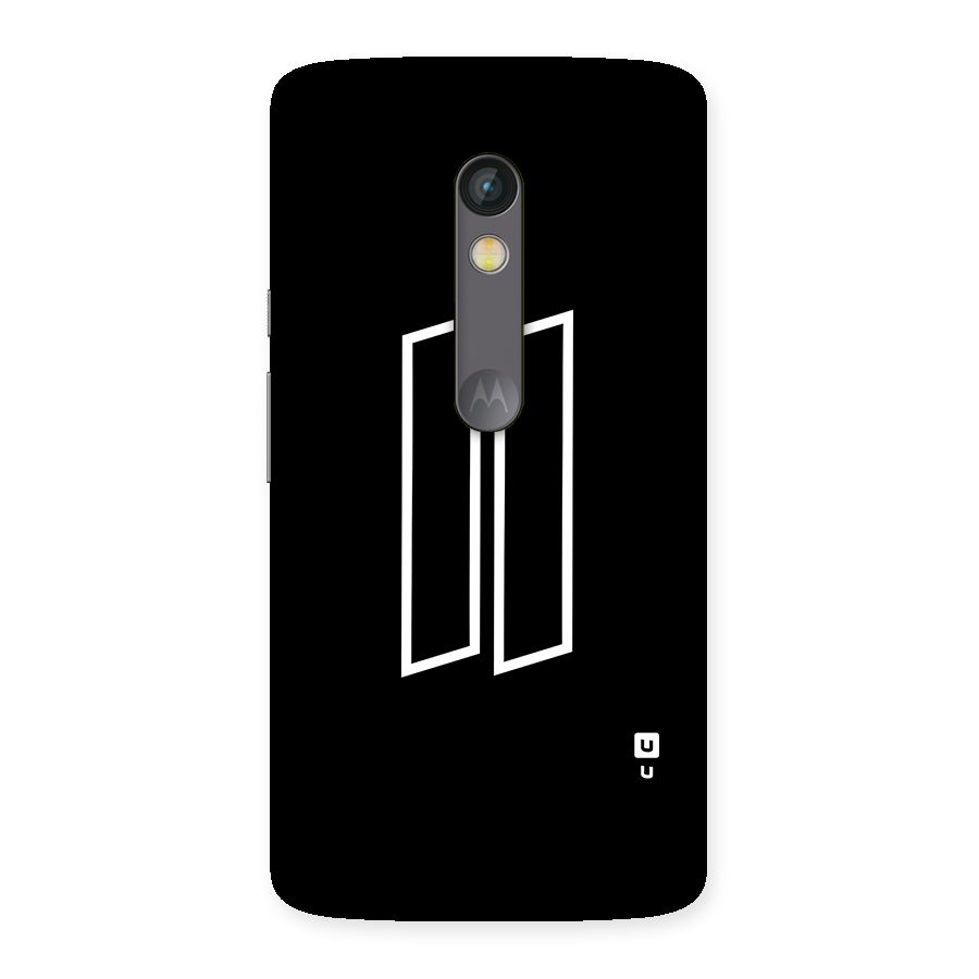 Minimal Slant Rectangles Back Case for Moto X Play