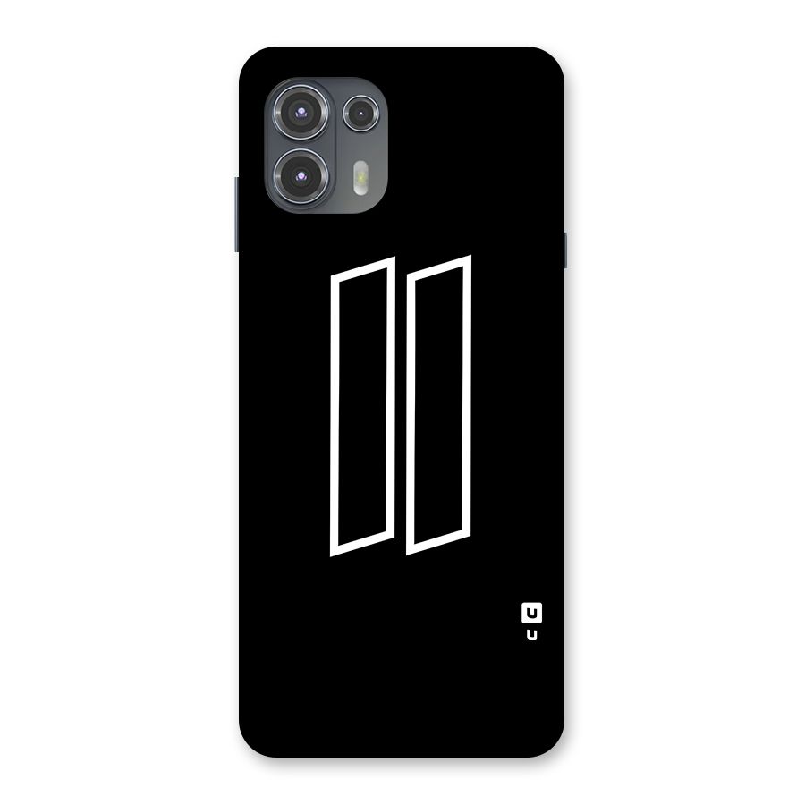 Minimal Slant Rectangles Back Case for Motorola Edge 20 Fusion