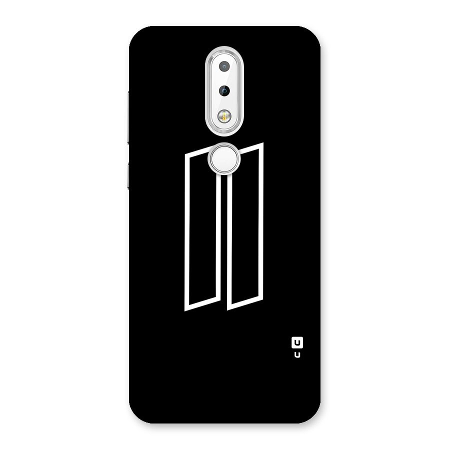 Minimal Slant Rectangles Back Case for Nokia 6.1 Plus